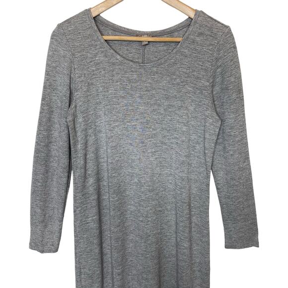 J. Jill Wool Blend Maxi Sweater Dress in Gray, size Medium - Picture 2 of 3